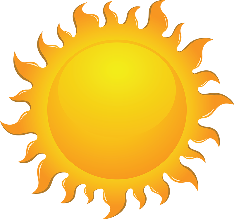 Aurinko paistaa.